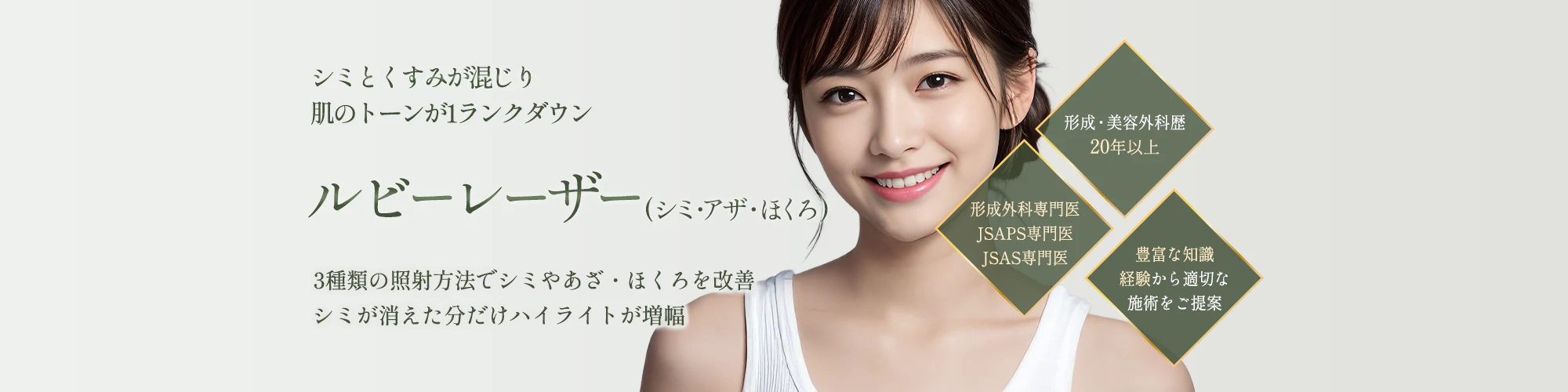 ルビーレーザー(スポット/フラクショナル/トーニング) ルビーレーザー(スポット/フラクショナル/トーニング)