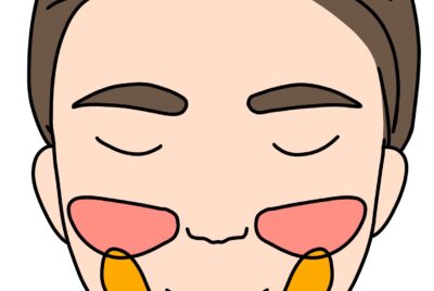 バッカル？メーラー？笑った時の頬の肉を図解で徹底解説