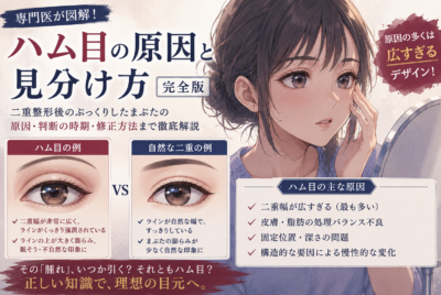ハム目の原因と見分け方を専門医が図解!完全版