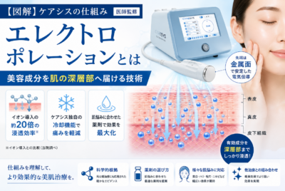 【図解】ケアシスの仕組み―エレクトロポレーションとは【医師監修】