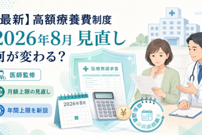 【最新】高額療養費見直し 2026年、変更点をわかりやすく解説！【医師監修】