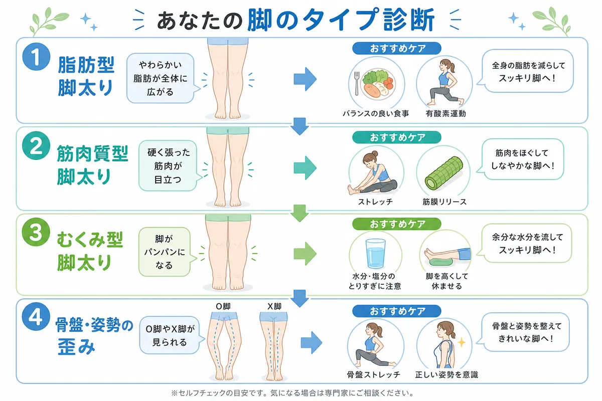 自宅でできる!今日から始める脚やせ運動とマッサージ