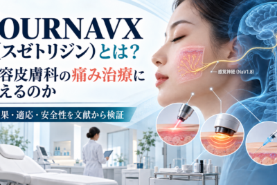 JOURNAVX（スゼトリジン）とは？美容皮膚科の痛み治療への効果・安全性を解説